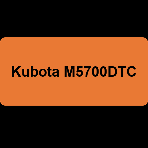 Kubota M5700DTC
